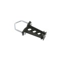 Insulator For Chain Link Fence Posts, Top Rails, Tube Gates, and Corral Panels (Pack of 10) Includes Hardware (Black) - INCLP-B - Dare 3359-10