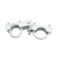 Chain Link 2 1/2" [2 3/8" OD] Industrial Offset Gate Hinge (Pressed Steel)
