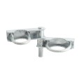 Chain Link 2 1/2" [2 3/8" OD] Industrial Offset Gate Hinge (Pressed Steel)