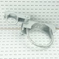 Chain Link 5" [5 9/16" Actual OD] Industrial Offset Gate Hinge (Pressed Steel)