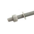 Chain Link 3/4" x 12" Male J-Bolt Gate Hinge w/ 2 Nuts (Galvanized Steel) - No Collar (Bolt)