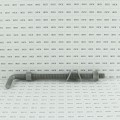 Chain Link 3/4" x 12" Male J-Bolt Gate Hinge w/ 2 Nuts (Galvanized Steel) - No Collar (Bolt)