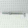 Chain Link 3/4" x 12" Male J-Bolt Gate Hinge w/ 2 Nuts (Galvanized Steel)
