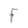 Chain Link 5/8" x 8" Male J-Bolt Gate Hinge w/ 2 Nuts (Galvanized Steel)