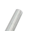 Chain Link 10' 6" Long x 1 3/8" Round Residential Fence Pipe Tubing [0.055" Wall] - Galvanized Steel