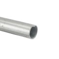 Chain Link 10' 6" Long x 1 3/8" Round Residential Fence Pipe Tubing [0.055" Wall] - Galvanized Steel