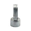 Chain Link 1 5/8" [1 5/8" OD] x 1 5/8" [1 5/8" OD] Top Rail Eye Top Loop Cap - Line Post Top Cap (Galvanized Pressed Steel)