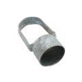 Chain Link 1 5/8" [1 5/8" OD] x 1 5/8" [1 5/8" OD] Top Rail Eye Top Loop Cap - Line Post Top Cap (Galvanized Pressed Steel)