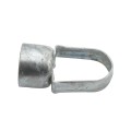 Chain Link 1 5/8" [1 5/8" OD] x 1 5/8" [1 5/8" OD] Top Rail Eye Top Loop Cap - Line Post Top Cap (Galvanized Pressed Steel)