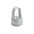 Chain Link 2 1/2" [2 3/8" OD] x 1 5/8" [1 5/8"; OD] Top Rail Eye Top Loop Cap - Line Post Top Cap (Galvanized Steel)