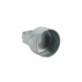 Chain Link 2 1/2" [2 3/8" OD] x 1 5/8" [1 5/8"; OD] Top Rail Eye Top Loop Cap - Line Post Top Cap (Galvanized Steel)