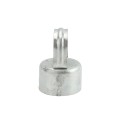 Chain Link 3" [2 7/8" OD] x 2" [1 7/8" OD] Top Rail Eye Top Loop Cap - Line Post Top Cap 