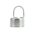 Chain Link 3" [2 7/8" OD] x 2" [1 7/8" OD] Top Rail Eye Top Loop Cap - Line Post Top Cap 