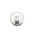 Chain Link 4" [2 7/8" OD] x 2" [1 7/8" OD] Top Rail Eye Top Loop Cap - Line Post Top Cap (Galvanized Steel)