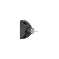 D&D LokkLatch Series 3 Adjustable Lockable Gate Latch for Round Chain Link Gate Posts With External Access Kit