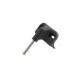 D&D LokkLatch Series 3 Adjustable Lockable Gate Latch for Round Chain Link Gate Posts With External Access Kit