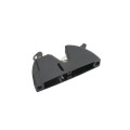 D&D LokkLatch Series 3 Adjustable Lockable Gate Latch for Round Chain Link Gate Posts With External Access Kit
