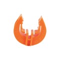 Lockjawz 360° Universal T-Post Insulator For Chain Link Fence (Pack of 25) Orange  - LOCKJAWZT360-O-25