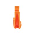 Lockjawz 360° Universal T-Post Insulator For Chain Link Fence (Pack of 25) Orange  - LOCKJAWZT360-O-25