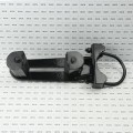 Chain Link 4" Round Lower Roller Guide (Pressed Steel)