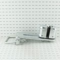 Chain Link 4" x 4" Square Upper/Lower Bolt On Slide Gate Roller Guide with Covers (Hot Dip Galvanized Pressed Steel)