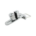 Chain Link 4" x 4" Square Upper/Lower Bolt On Slide Gate Roller Guide with Covers (Hot Dip Galvanized Pressed Steel)