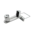 Chain Link 6" x 6" Square Upper/Lower Bolt On Slide Gate Roller Guide with Covers (Hot Dip Galvanized Pressed Steel) (Other)