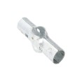 Chain Link 1 3/8" x 1 3/8" Line Rail Clamp - Boulevard Clamp (Galvanized Steel)