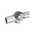 Chain Link 1 5/8" x 1 3/8" Line Rail Clamp - Boulevard Clamp (Galvanized Steel)