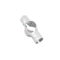 Chain Link 2 1/2" [2 3/8" OD] x 1 5/8" Line Rail Clamps - Boulevard Clamp (Galvanized Steel)