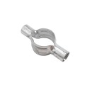 Chain Link 3 1/2" x 1 5/8" Line Rail Clamp - Boulevard Clamp (Galvanized Pressed Steel)