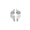 Chain Link 4 1/2" x 1 5/8" Line Rail Clamp - Boulevard Clamp (Galvanized Steel) 