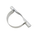 Chain Link 6 5/8" x 1 5/8" Line Rail Clamp - Boulevard Clamp (Galvanized Pressed Steel)