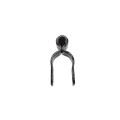 Chain Link 1 3/8" Black Male Gate Hinge - Gate Post Hinge (Steel)
