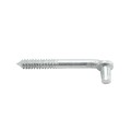 Chain Link Male Lag Screw Gate Hinge 3/4" x 6" (Adjustable) - Galvanized Steel - MLH34X6
