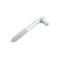 Chain Link Male Lag Screw Gate Hinge 3/4" x 6" (Adjustable) - Galvanized Steel - MLH34X6