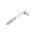 Chain Link Male Lag Screw Gate Hinge 3/4" x 6" (Adjustable) - Galvanized Steel - MLH34X6