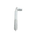 Chain Link Male Lag Screw Gate Hinge 3/4" x 6" (Adjustable) - Galvanized Steel - MLH34X6
