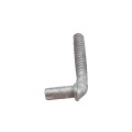 Chain Link Male Lag Screw Gate Hinge 5/8" x 4 1/2" (Adjustable) - Galvanized Steel