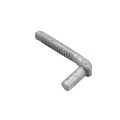 Chain Link Male Lag Screw Gate Hinge 5/8" x 4 1/2" (Adjustable) - Galvanized Steel