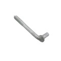 Chain Link Male Lag Screw Gate Hinge 5/8" x 6" (Adjustable) - Galvanized Steel