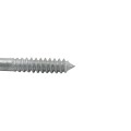 Chain Link Male Lag Screw Gate Hinge 5/8" x 6" (Adjustable) - Galvanized Steel