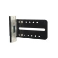 Chain Link DAC Cylindrical Storeroom Function Lever Lock Kit with Steel Box & Black Receiver