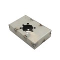 Chain Link DAC Cylindrical Storeroom Function Lever Lock Kit with Steel Box & Black Receiver