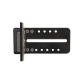 Chain Link DAC Cylindrical Storeroom Function Lever Lock Kit with Steel Box & Black Receiver