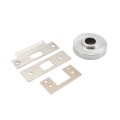 Chain Link DAC Cylindrical Storeroom Function Lever Lock Kit with Steel Box & Silver Receiver