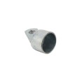 Chain Link 1 3/8" [1 3/8" OD] Offset Rail End Cup - End Rail (Pressed Steel)