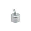 Chain Link 2 1/2" [2 3/8" OD] Offset Rail End Cup - End Rail (Pressed Steel)