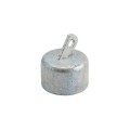 Chain Link 3" [2 7/8" OD] Offset Rail End Cup - End Rail (Pressed Steel)