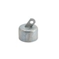 Chain Link 3" [2 7/8" OD] Offset Rail End Cup - End Rail (Pressed Steel)